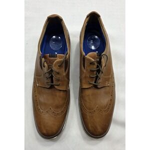Nunn Bush New Haven Wingtip Oxford 84849 Men's Brown Comfort Gel Shoes. Size 11